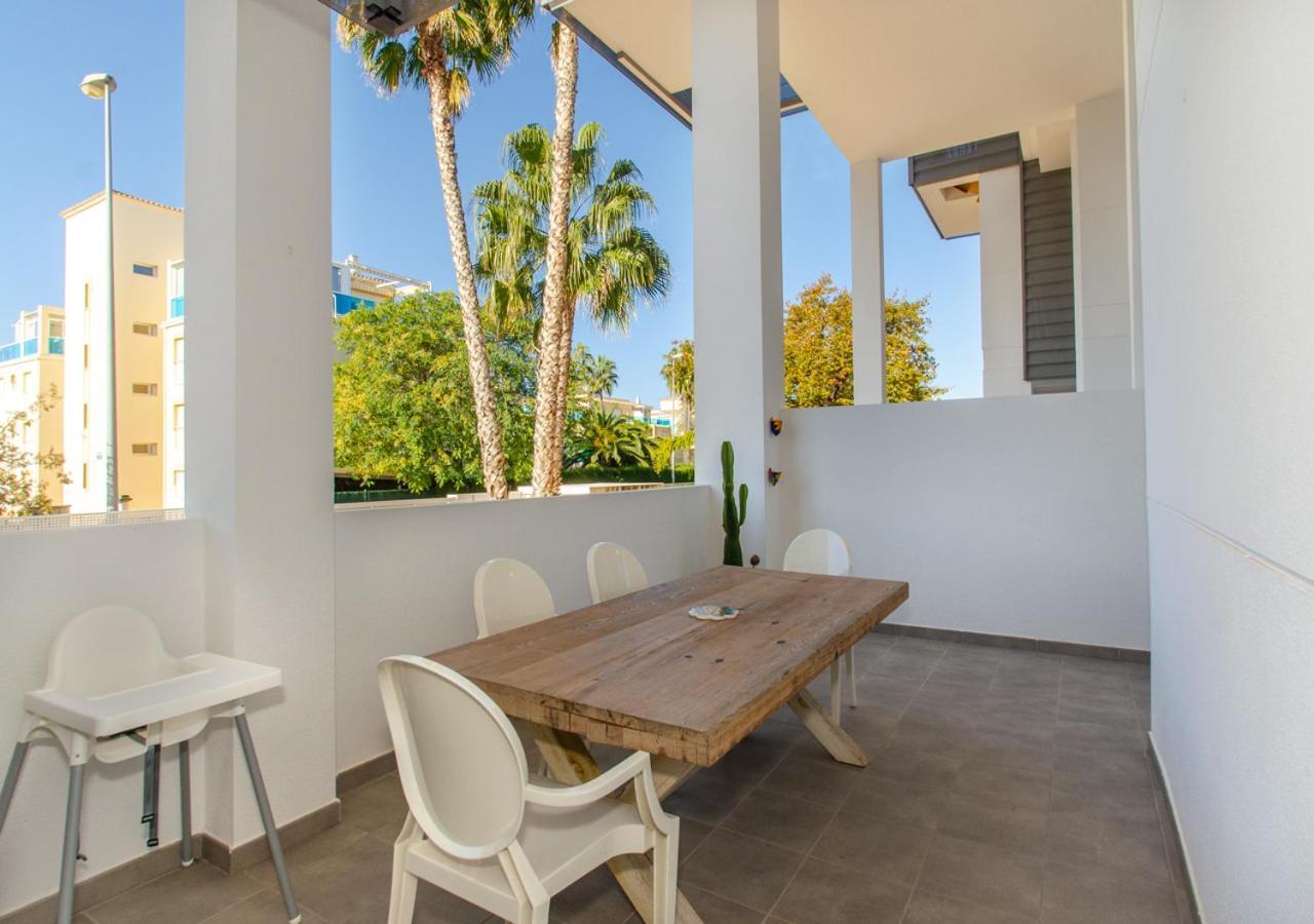 Apartamento Victoria Playa III Con Una Gran Terraza Denia Exteriör bild