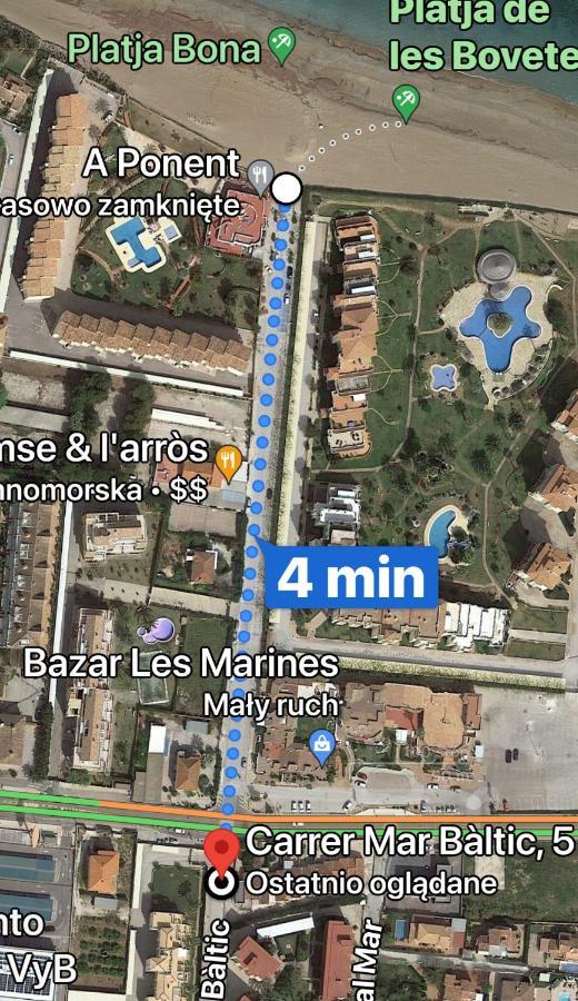 Apartamento Victoria Playa III Con Una Gran Terraza Denia Exteriör bild